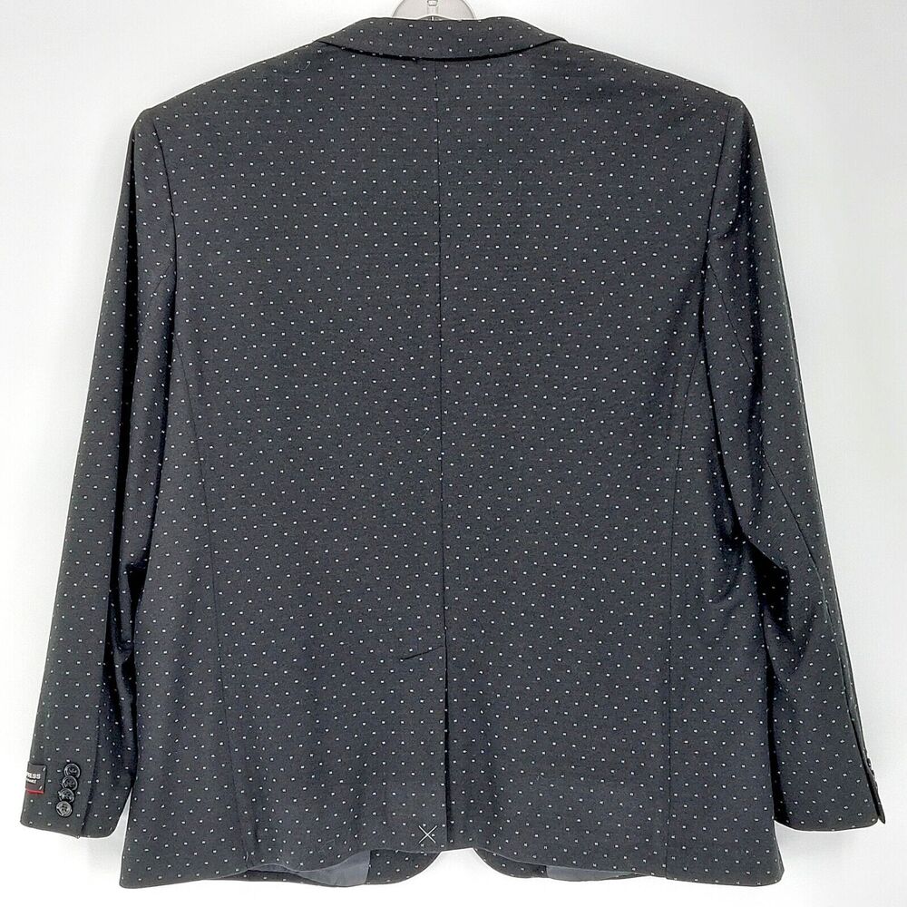 Express Performance Slim Jacket Sz XXL Black Sports Coat Stretch Blazer $198 - Picture 2 of 12